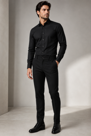TRELINI Men’s Dress Shirt