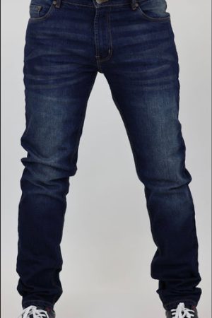 Men’s Classic Dark Wash Denim Jeans