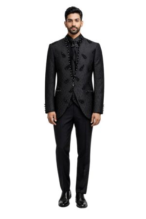 Ayyildiz Men’s Three-Piece Suit + Bow tie
