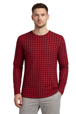Bang Textured Knit Long Sleeve Pollover