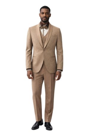 Baggi Men’s Three-Piece Suit + Bow tie