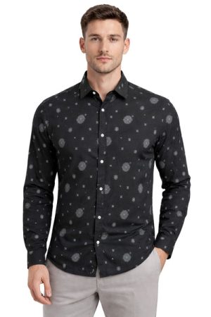 Baybars Men’s Patterned Shirt