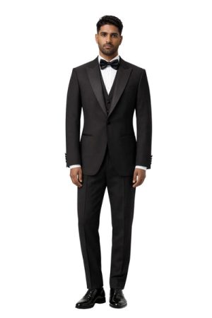 Oxiums  Men’s Three-Piece Suit + Bow tie