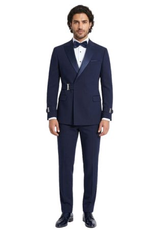 Oxiums Men’s Three-Piece Suit + Bow tie