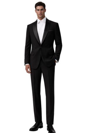 Oxiums  Men’s Three-Piece Suit + Bow tie
