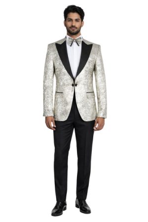 Oxiums  Men’s Three-Piece Suit + Bow tie