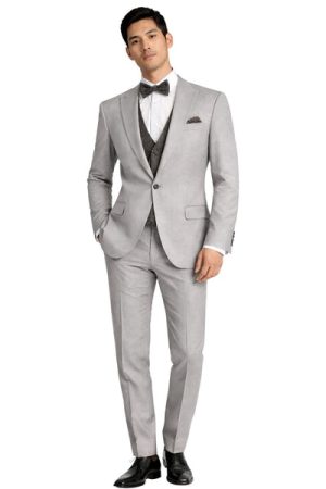 Oxiums  Men’s Three-Piece Suit + Bow tie