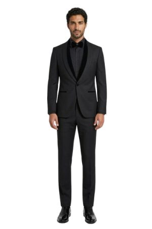 Oxiums  Men’s Three-Piece Suit + Bow tie