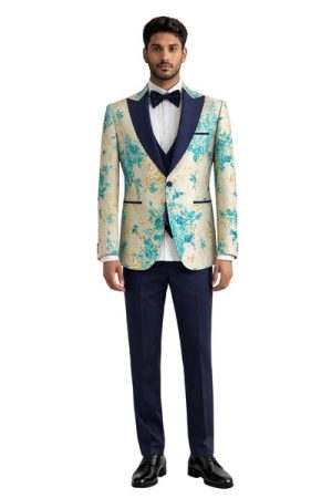 Oxiums  Men’s Three-Piece Suit + Bow tie