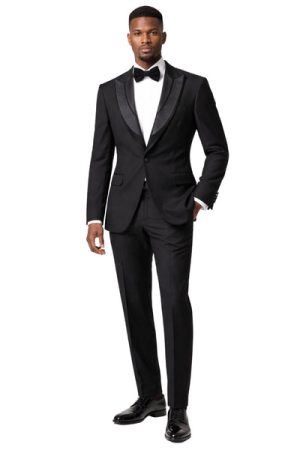 Oxiums  Men’s Two-Piece Suit + Bow tie