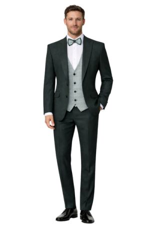 Masculini Men’s Three-Piece Suit + Bow tie