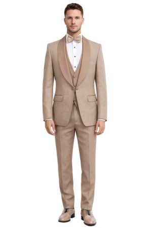 Oxiums  Men’s Three-Piece Suit + Bow tie