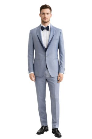 Hermose Men’s Three-Piece Suit + Bow tie