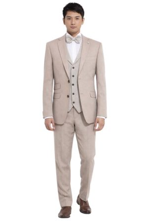 Masculini Men’s Three-Piece Suit + Bow tie