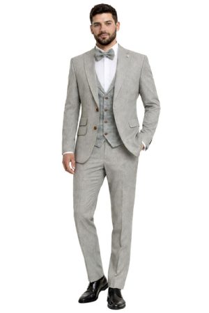 Masculini Men’s Three-Piece Suit + Bow tie