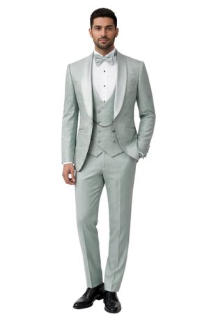 Masculini Men’s Three-Piece Suit + Bow tie