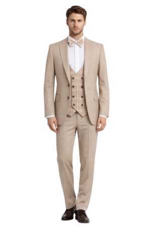 Masculini Men’s Three-Piece Suit + Bow tie