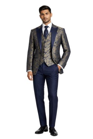 Masculini Men’s Three-Piece Suit + Bow tie