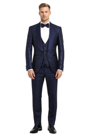Masculini Men’s Three-Piece Suit + Bow tie
