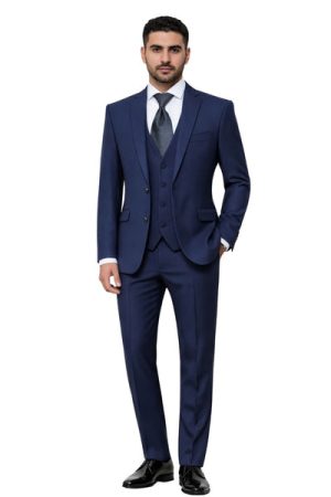 Masculini Men’s Three-Piece Suit + Tie