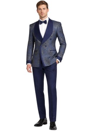 Oxiums  Men’s-Two Piece Suit + Bow tie