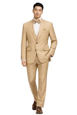 Oxiums  Men’s Three-Piece Suit + Bow tie