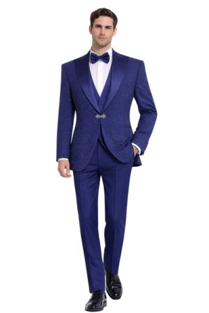 Oxiums  Men’s Three-Piece Suit + Bow tie