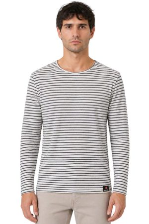 Original Textured Knit Long Sleeve Pollover