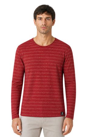 Original Textured Knit Long Sleeve Pollover