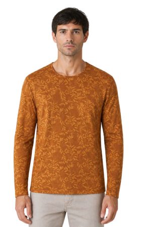 OriginalTextured Knit Long Sleeve Pollover