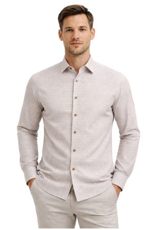 Oxiums Men's Patterned  Shirt