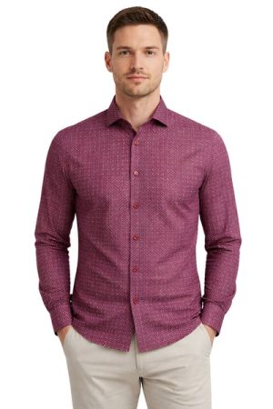 Oxiums Men's Patterned Shirt