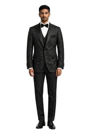 Oxiums Men’s Three-Piece Suits + Bow tie