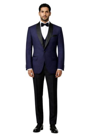 Pissero Men’s Three-Piece Suit + Bow tie