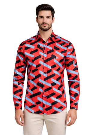 Premium Men's Patterned Shirt
