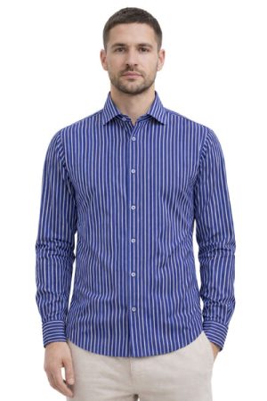 Rotchill Men's Striped Shirt