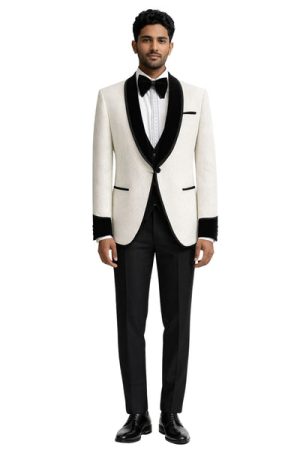 Sartoria Cerimonia Men’s Three-piece Suit + Bow Tie