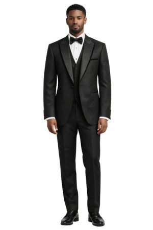 Sartoria Men’s Three-Piece Suit + Bow tie