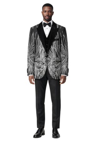 Sartoria Men’s Three-Piece Suit + Bow tie