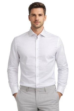 Oxiums Men’s Rhinestone Dress Shirt