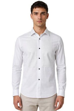 Oxiums Men’s Rhinestone Dress Shirt